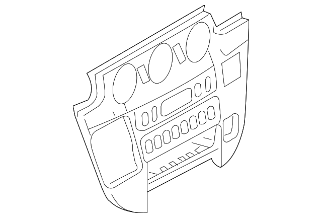 5122873AA Деталь CENTER BEZEL