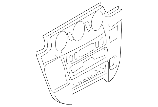 5122372AA Деталь CENTER BEZEL