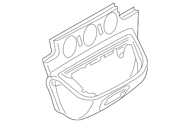 5122880AA Деталь CENTER BEZEL