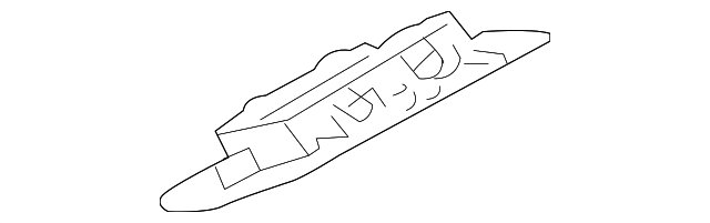 5122927AA Деталь CENTER COVER
