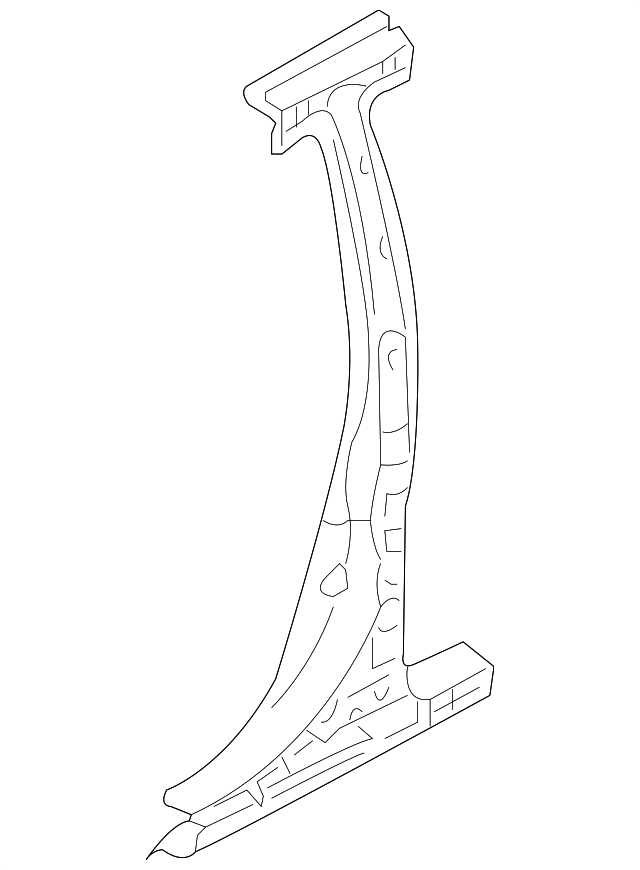 0K2BA-70420C Деталь PILLAR REINF, RIGHT