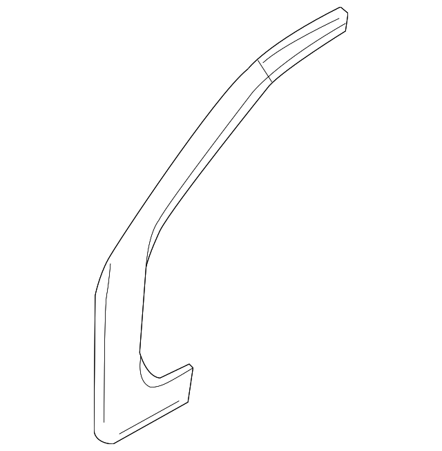 0K2YA-70270A Деталь HINGE PILLAR, RIGHT