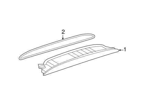 Touareg HIGH MOUNTED STOP LAMP
