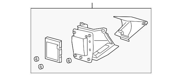 XC2Z-18478-BA HEATER CASE