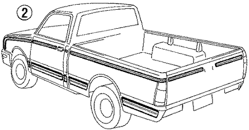 Pickup STRIPE TAPE 2