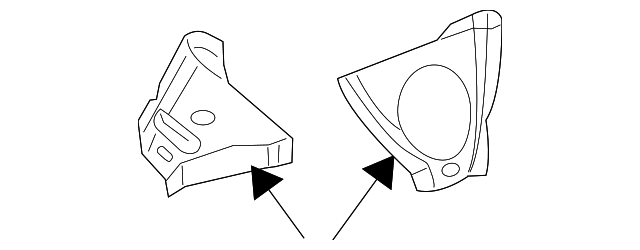 4724520AB Деталь SIDE SHIELD, RIGHT