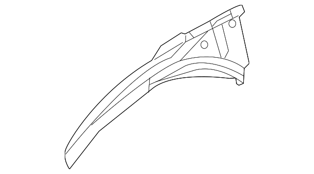 4724491AD Деталь UPPER RAIL, LEFT