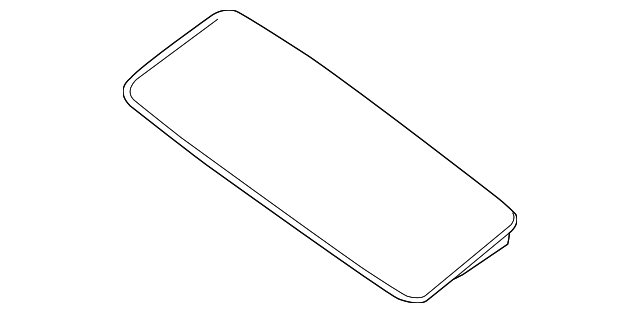 912107S010 Деталь SUNROOF GLASS