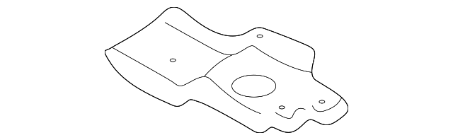 21543-2B000 RADIATOR ASSY UPPER BRACKET, RIGHT
