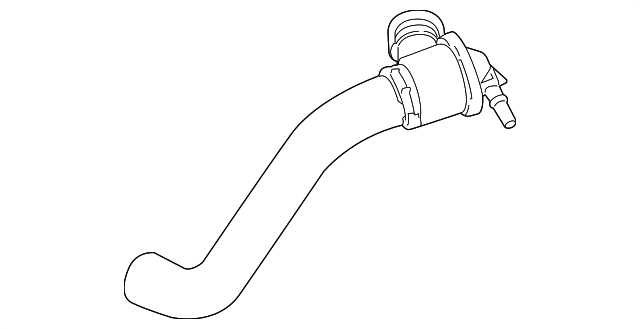 12660418 Деталь BY-PASS PIPE, LEFT
