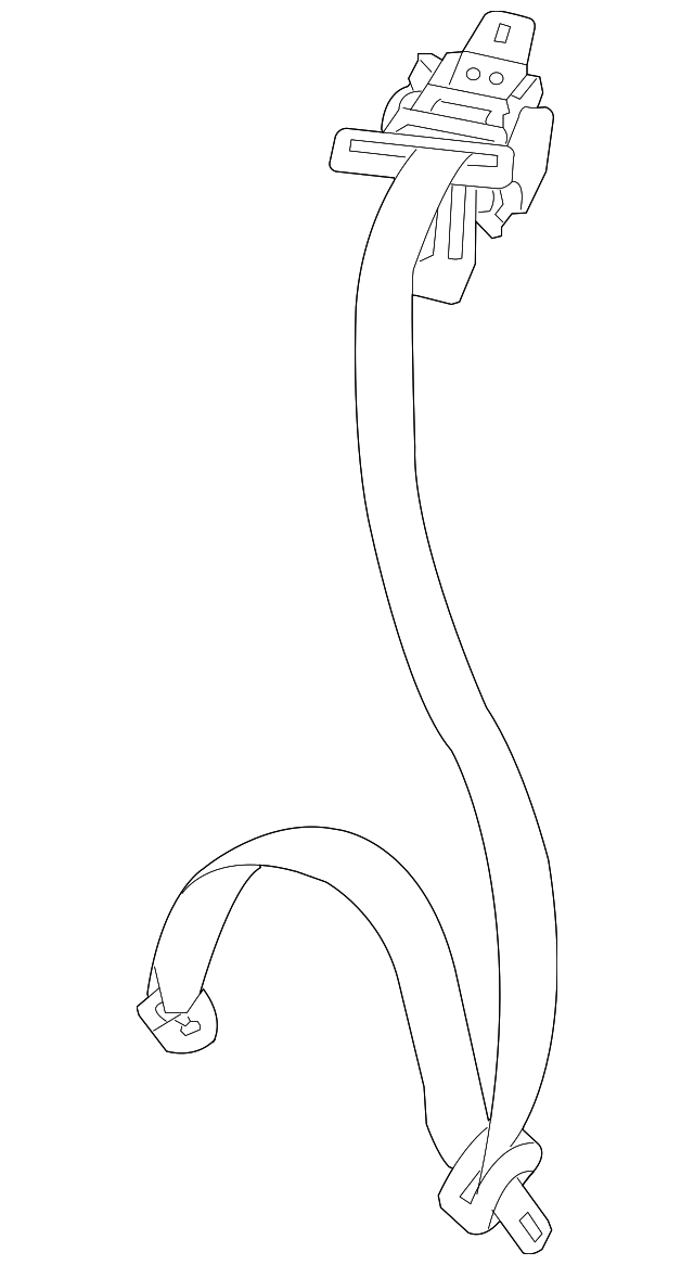 MR641432 Деталь OUTER BELT ASSY