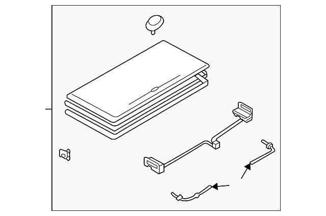 1L5Z-9928550-HAA Деталь REAR PANEL