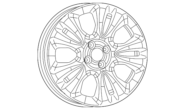 6106146AA Деталь WHEEL BOLT