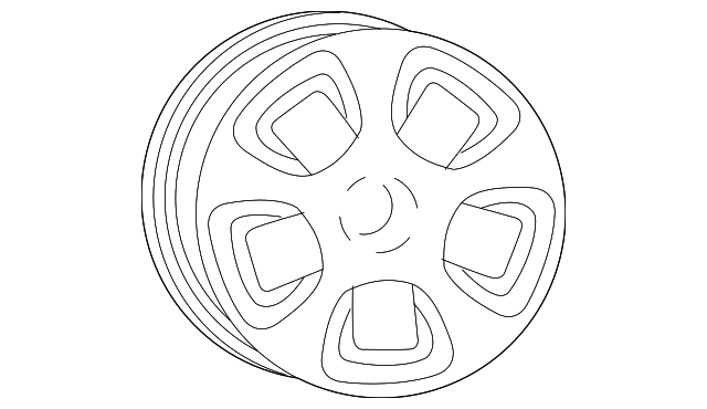 68139457AB Деталь WHEEL, ALLOY