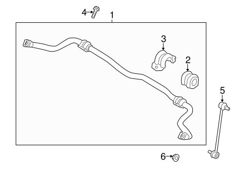 Sportage STABILIZER BAR & COMPONENTS