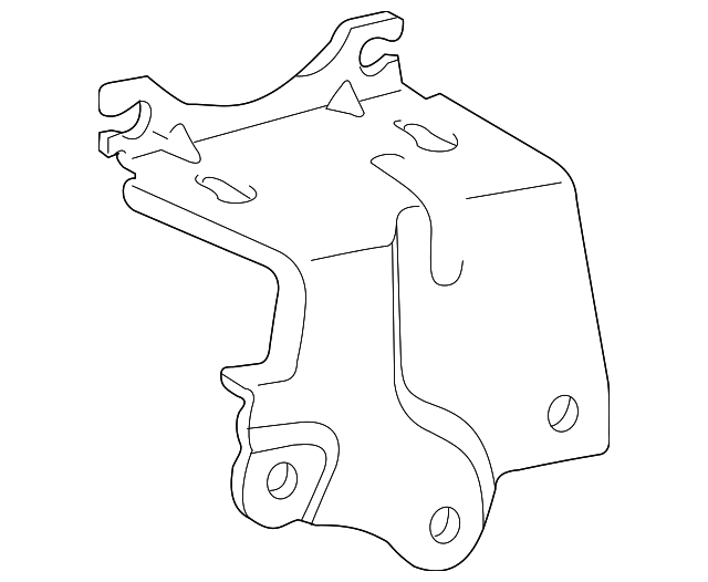 44591-0R010 Деталь ACTUATOR ASSY MOUNT BRACKET