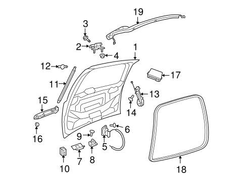 Routan GATE & HARDWARE