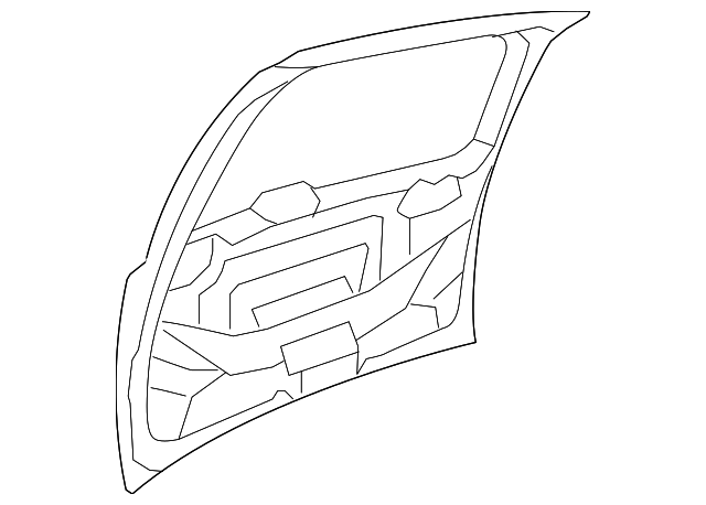 7B0-827-025-E Деталь LIFT GATE