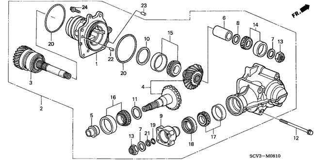 ELEMENT MT TRANSFER (4WD)