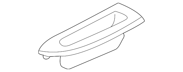 GE4T-68-4L1F-90 Деталь PULL POCKET, RIGHT