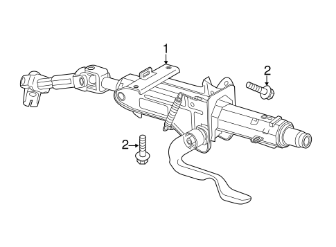 Passat STEERING COLUMN ASSEMBLY