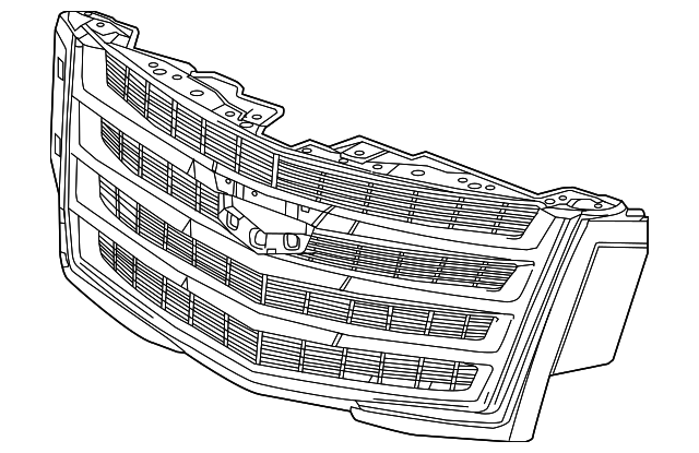 23329115 Деталь UPPER GRILLE
