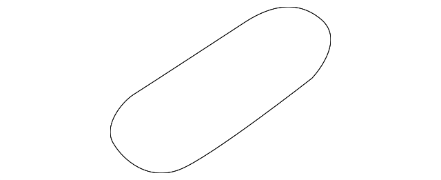 MR971441 Деталь REAR COVER, LEFT