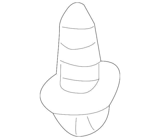 MR971582 Деталь LUGGAGE RACK BOLT, RIGHT