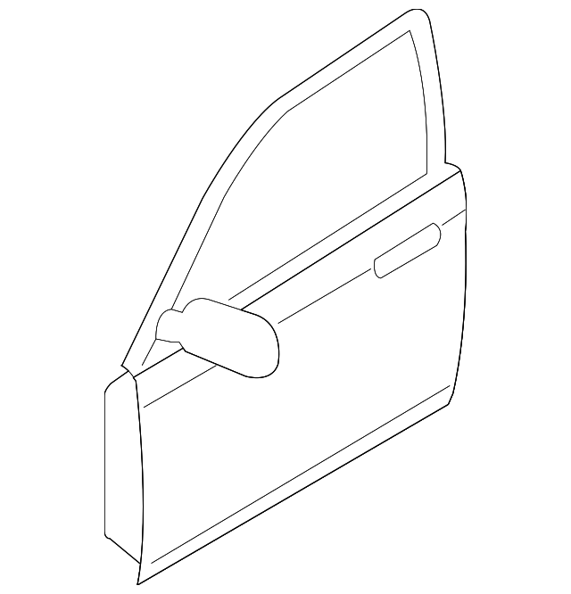 C2Y5-58-02XF Деталь DOOR SHELL, RIGHT