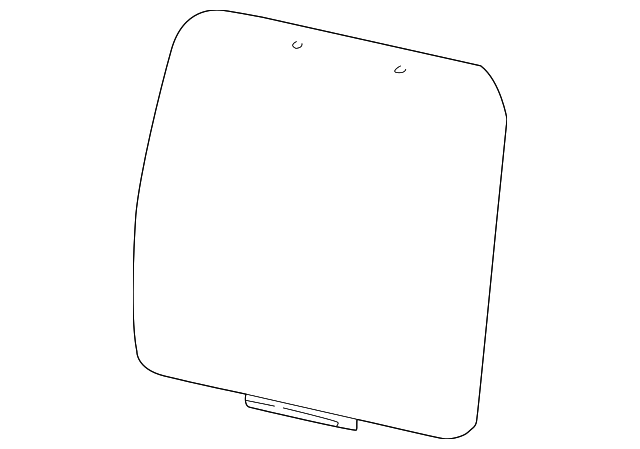 2C7Z7866601AAA Деталь SEAT BACK COVER