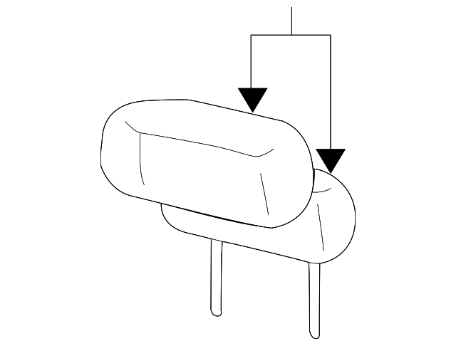 2C7Z78611A08AAB Деталь HEADREST