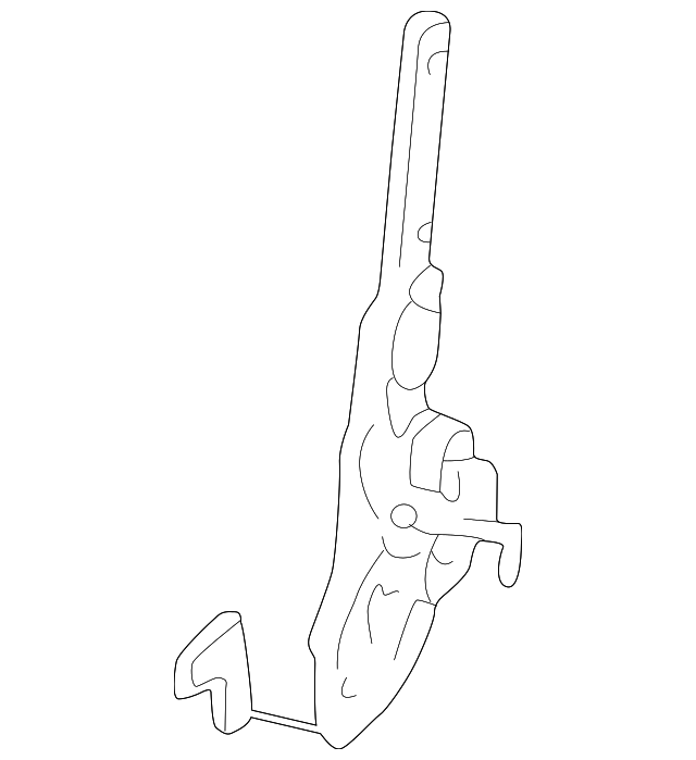 3C7Z78613D60AA Деталь LATCH