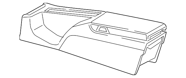 1BQ10BWNAA Деталь REAR CONSOLE