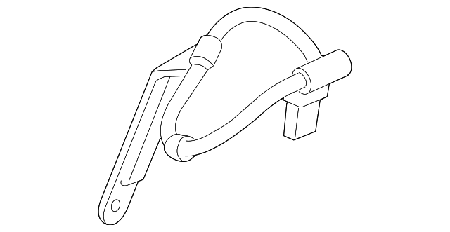 5L8Z-2282-AA Деталь BRAKE HOSE, RIGHT
