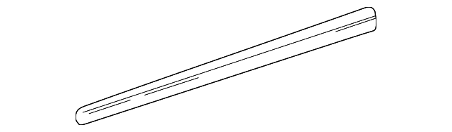 87711-38000 Деталь BODY SIDE MLDG, LEFT