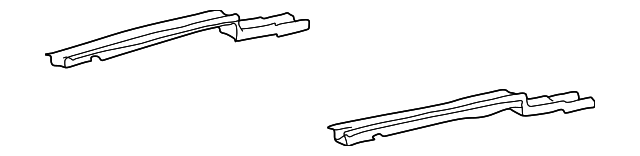 YC3Z78101A14AA Деталь REAR SIDE RAIL, RIGHT