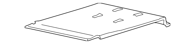 YC3Z7811215AA Деталь REAR FLOOR PAN
