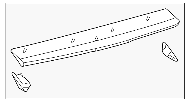 76085-47910 Деталь SPOILER ASSY