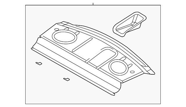 5008827AE Деталь PACKAGE TRAY