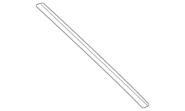 GM9E-50-612A Деталь SIDE MOLDING, RIGHT