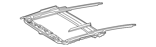 63202-33120 Деталь SUNROOF FRAME