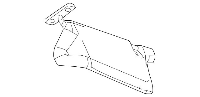 15115772 Деталь SUNVISOR, RIGHT