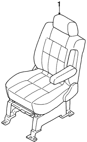 MPV REAR SEAT COMPONENTS