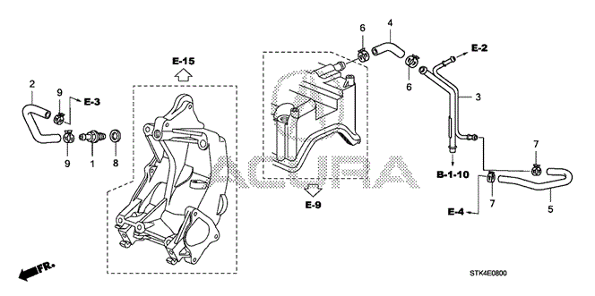 RDX BREATHER TUBE