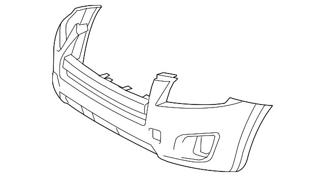 52119-42970 BUMPER COVER