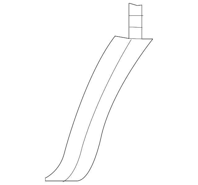 52112-0R901 FLARE, RIGHT