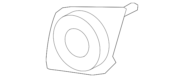 52128-0R010 FOG LAMP BEZEL, LEFT