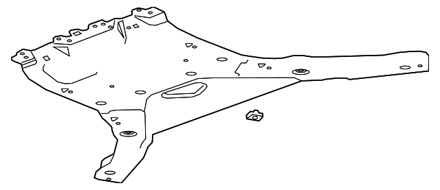 23100955 Деталь LOWER SHIELD