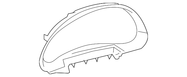 55404-53050 Деталь CLUSTER TRIM