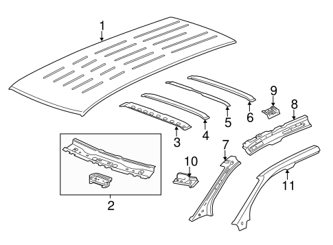 Traverse ROOF & COMPONENTS
